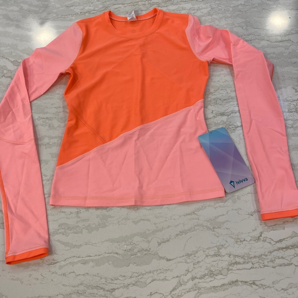 NWT Ivivva Rays to Waves Rashie - GRPF/BLEC - 10